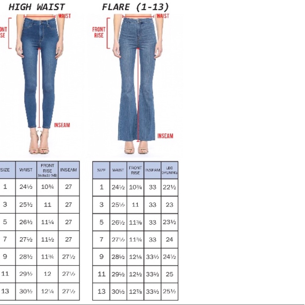LAST ONE!! Cello Jeans Striped Super Flare Jeans - Picture 9 of 14